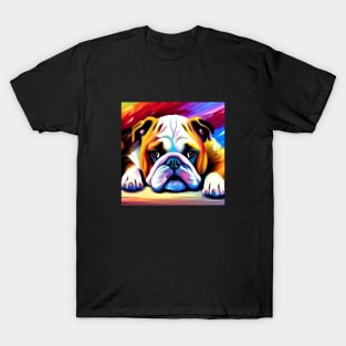 English Bulldog at Rest T-Shirt